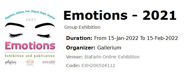 TDANB0003 Gallarium Art 2021 Emotions Online Exhibition